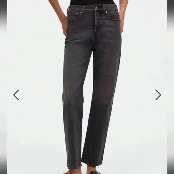 Madewell 90s Straight Crop Jean - Picture 2 of 8